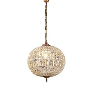 Palermo Chandelier Medium by OneWorld Collection, a Pendant Lighting for sale on Style Sourcebook