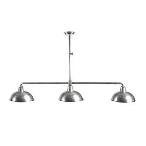 Hampshire Three Arm Ceiling Pendant Antique Silver by OneWorld Collection, a Pendant Lighting for sale on Style Sourcebook