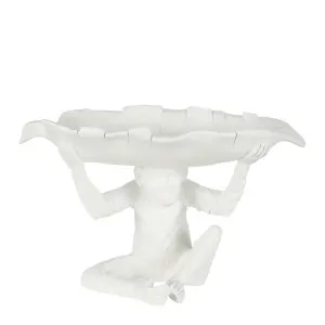 Louis The Monkey Bowl White by OneWorld Collection, a Decorative Plates & Bowls for sale on Style Sourcebook