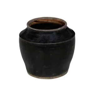 Shanxi 120 Year Terracotta Pot Small by OneWorld Collection, a Plant Holders for sale on Style Sourcebook