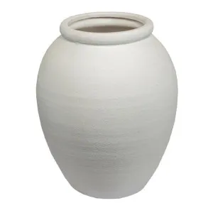 Arc Pot Small White by OneWorld Collection, a Decor for sale on Style Sourcebook