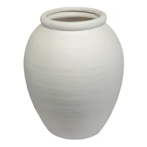 Arc Pot Large White by OneWorld Collection, a Decor for sale on Style Sourcebook