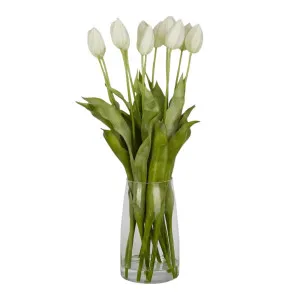 Tulip in Water Vase by OneWorld Collection, a Plants for sale on Style Sourcebook