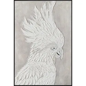 White Cockatoo Wall Art by OneWorld Collection, a Artwork & Wall Decor for sale on Style Sourcebook