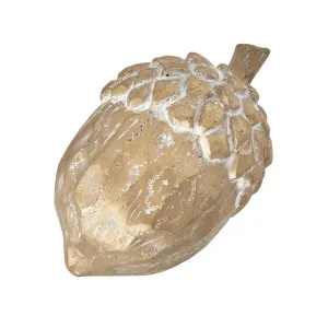 Golden Acorn Large by OneWorld Collection, a Decor for sale on Style Sourcebook