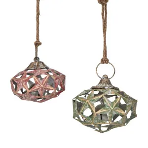Pom Pom Christmas Decoration Set 2 by OneWorld Collection, a Decor for sale on Style Sourcebook