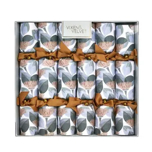 Eucalyptus Flower Crackers (Box of 6) by OneWorld Collection, a Christmas for sale on Style Sourcebook