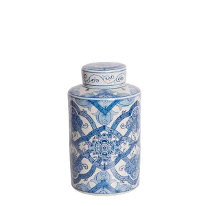 Ula Porcelain Jar Tall Small by OneWorld Collection, a Decor for sale on Style Sourcebook
