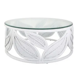 Seville Leaf Table White by OneWorld Collection, a Coffee Table for sale on Style Sourcebook