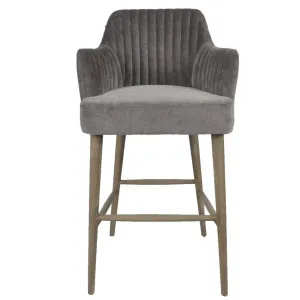 Silver Grey Barstool by OneWorld Collection, a Bar Stools for sale on Style Sourcebook