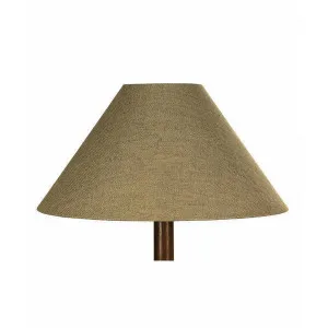 FINIAL EMPIRE 30cm/12in NATURAL LINEN by OneWorld Collection, a Lamp Shades for sale on Style Sourcebook