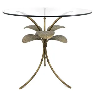 Amari Gold Leaf Side Table by OneWorld Collection, a Side Table for sale on Style Sourcebook