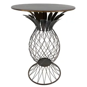 Cairns Iron Pineapple Table by OneWorld Collection, a Side Table for sale on Style Sourcebook