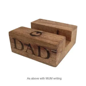 Wooden Charging Stand - Mum by OneWorld Collection, a Decor for sale on Style Sourcebook