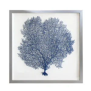 Bowen Coral Wall Art Blue Right by OneWorld Collection, a Artwork & Wall Decor for sale on Style Sourcebook