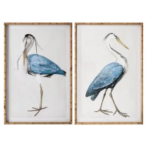Trinity Beach Sea Birds Wall Art Set of 2 by OneWorld Collection, a Artwork & Wall Decor for sale on Style Sourcebook