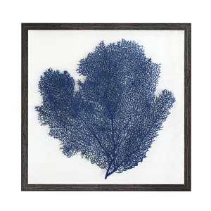 Bowen Coral Wall Art Blue Left by OneWorld Collection, a Artwork & Wall Decor for sale on Style Sourcebook