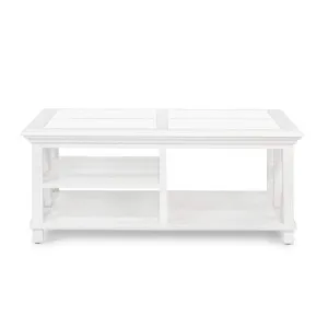 Sorrento Hamptons Square 120cm Coffee Table White by OneWorld Collection, a Coffee Table for sale on Style Sourcebook