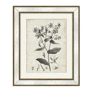 Gold Flower Antique Mirror Frame by OneWorld Collection, a Artwork & Wall Decor for sale on Style Sourcebook