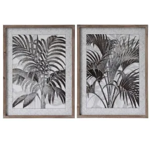 Dorrigo Palms Wall Art Set of 2 by OneWorld Collection, a Artwork & Wall Decor for sale on Style Sourcebook