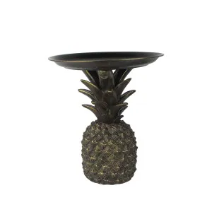 Antique Pineapple Statue With Tray by OneWorld Collection, a Decor for sale on Style Sourcebook