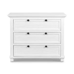 West Beach Chest of 3 Drawers White by OneWorld Collection, a Dressers & Chests of Drawers for sale on Style Sourcebook