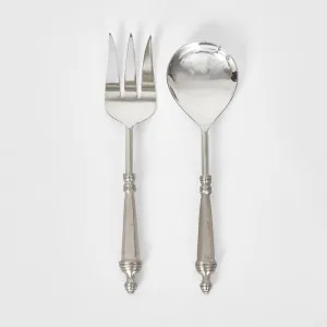 Salad Servers w French Handle by Florabelle Living, a Decorative Plates & Bowls for sale on Style Sourcebook