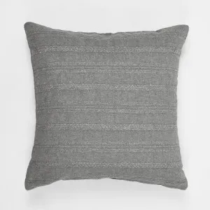 Cushion - Timeless 50x50cm Grey by Florabelle Living, a Cushions, Decorative Pillows for sale on Style Sourcebook