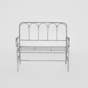 Fleur De Lys Garden Bench -Outdoor by Florabelle Living, a Stools for sale on Style Sourcebook