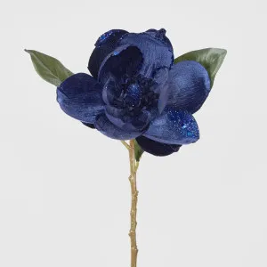 Single Mangolia with 2 Leaves Blue by Florabelle Living, a Plants for sale on Style Sourcebook