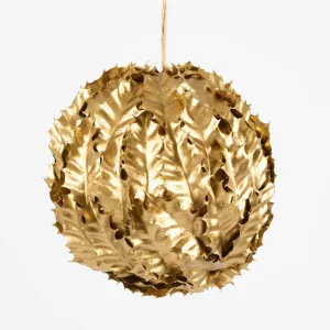 Holly Bauble Gold by Florabelle Living, a Christmas for sale on Style Sourcebook
