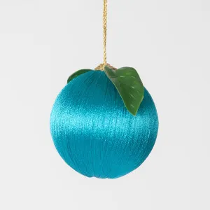Silk Fruit Bauble Turquoise by Florabelle Living, a Christmas for sale on Style Sourcebook