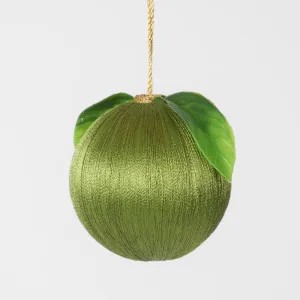 Silk Fruit Bauble Olive Green by Florabelle Living, a Christmas for sale on Style Sourcebook