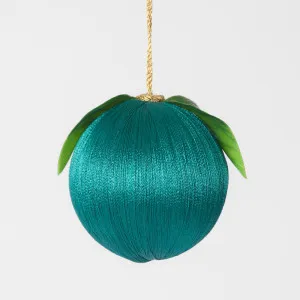 Silk Fruit Bauble Emerald Green by Florabelle Living, a Christmas for sale on Style Sourcebook