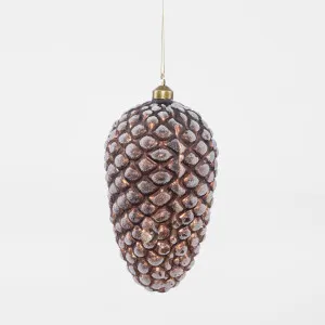 Frosted Pinecone Decoration Bronze by Florabelle Living, a Christmas for sale on Style Sourcebook
