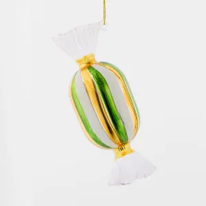 Striped Candy Decoration Green by Florabelle Living, a Christmas for sale on Style Sourcebook
