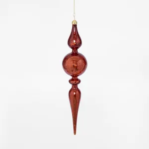 Mahogony Pinnacle Decoration Chocolate Brown by Florabelle Living, a Christmas for sale on Style Sourcebook