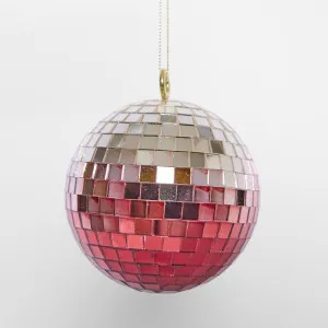 Disco Ball Hanging Small Fuchsia by Florabelle Living, a Christmas for sale on Style Sourcebook