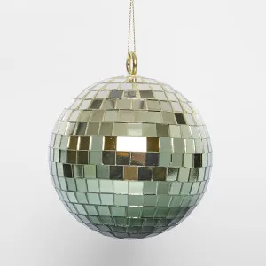 Disco Ball Hanging Small Green by Florabelle Living, a Christmas for sale on Style Sourcebook