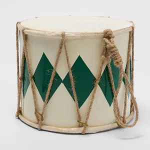 Rawhide Diamond Drum Large Green by Florabelle Living, a Christmas for sale on Style Sourcebook