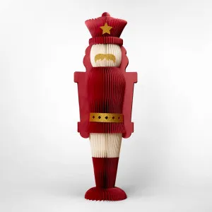 Giant Paper Star Nutcracker Red & White by Florabelle Living, a Christmas for sale on Style Sourcebook