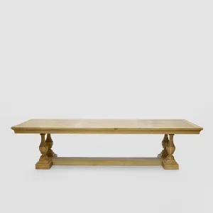 Ville Oak Dining Table Natural 300cm by Florabelle Living, a Coffee Table for sale on Style Sourcebook