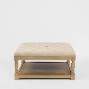 Brittany Square Ottoman by Florabelle Living, a Chairs for sale on Style Sourcebook