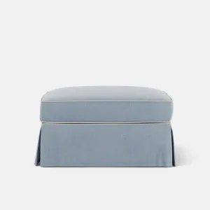 Noosa Hamptons Ottoman Beach by Florabelle Living, a Stools for sale on Style Sourcebook