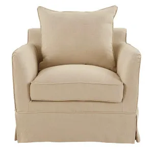 Noosa Hamptons Armchair Natural W/Natural Piping by Florabelle Living, a Chairs for sale on Style Sourcebook