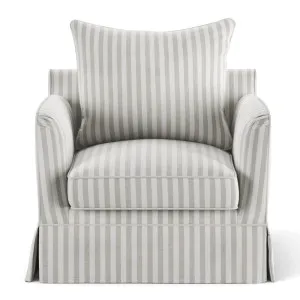 Noosa Hamptons Armchair Natural Stripe by Florabelle Living, a Chairs for sale on Style Sourcebook