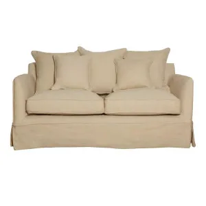 Noosa Hamptons 2 Seat Sofa Beige by Florabelle Living, a Sofas for sale on Style Sourcebook