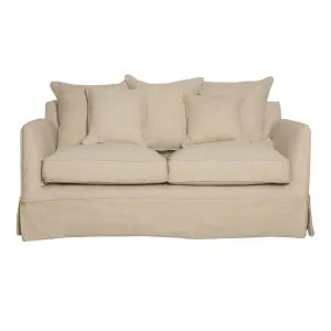 Noosa Hamptons 2.5 Seat Sofa Beige by Florabelle Living, a Stools for sale on Style Sourcebook