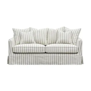 Noosa Hamptons 2 Seat Sofa Natural Stripe by Florabelle Living, a Sofas for sale on Style Sourcebook