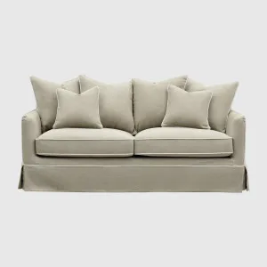 Noosa Hamptons 2 Seat Sofa Natural W/White Piping by Florabelle Living, a Sofas for sale on Style Sourcebook
